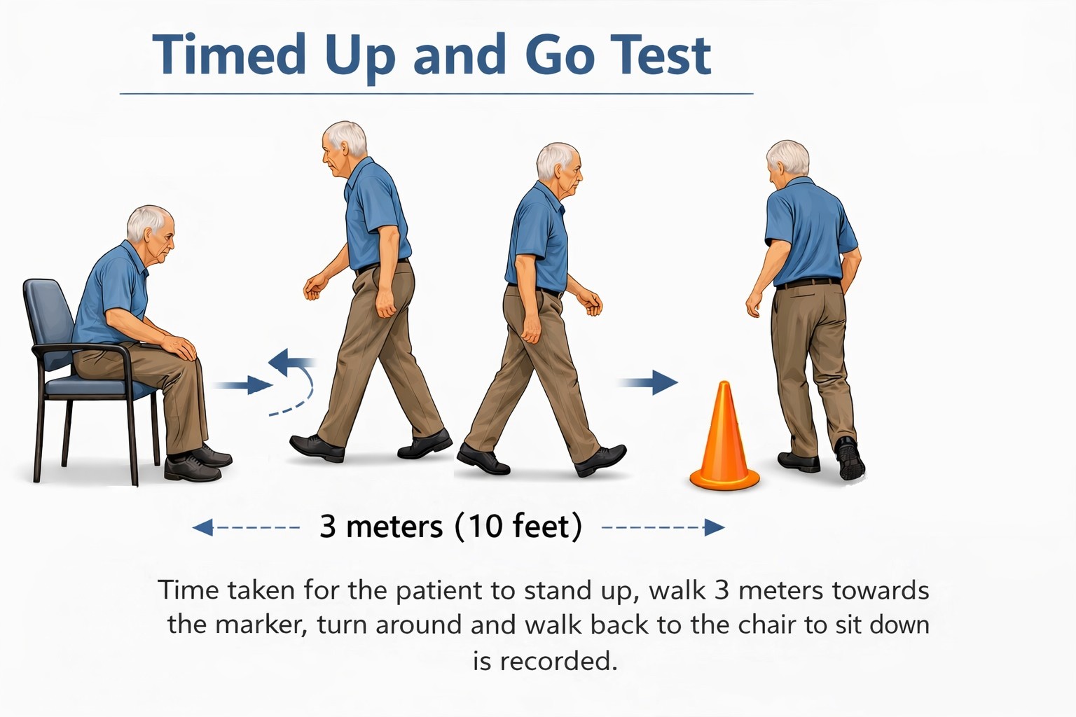 Figure 2 The Timed Up and Go Test