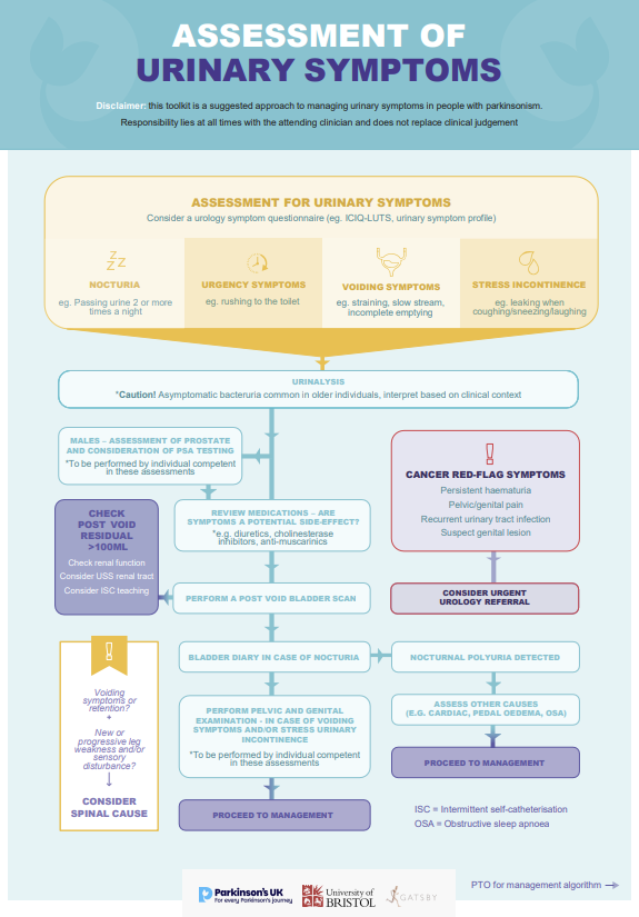 Assessment component of toolkit