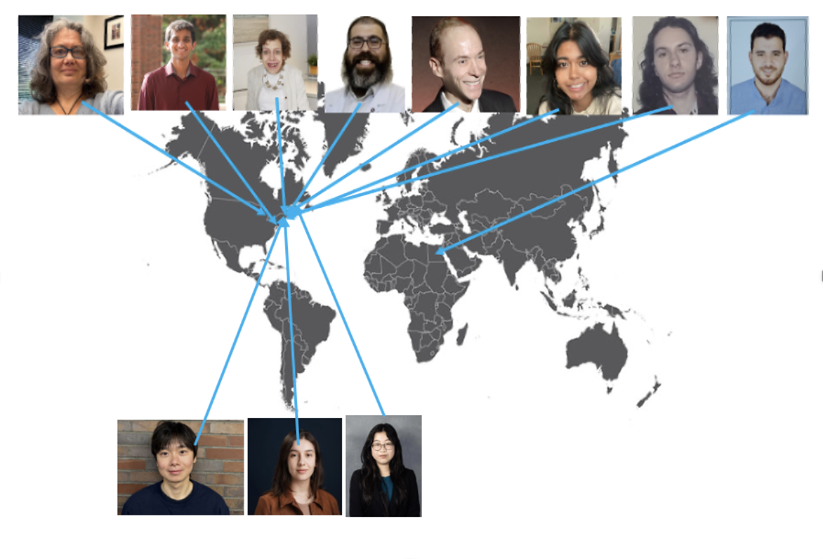 Figure 1. International Map of Raters