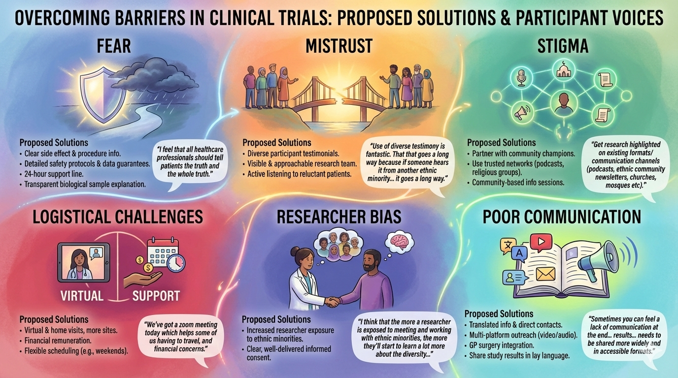 Enablers to research participation