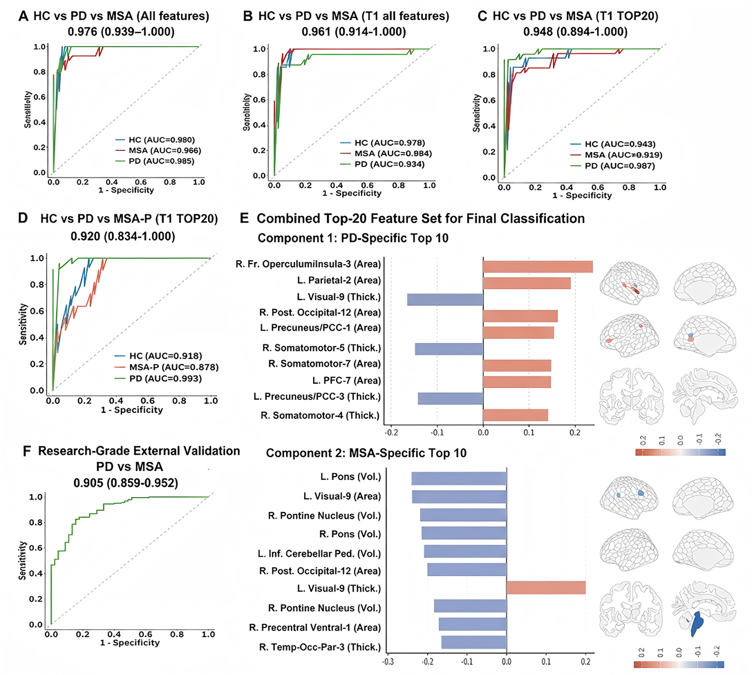 Diagnostic Performance and Interpretability