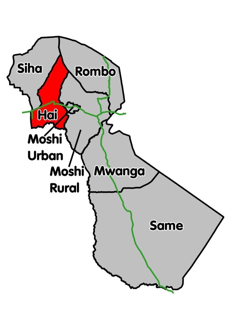 Figure 1: Hai District map